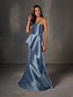 Christina Wu 17255 Ruffle Drape Strapless Dress