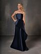 Christina Wu 17255 Ruffle Drape Strapless Dress