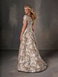Christina Wu 17256 Off The Shoulder Brocade Dress