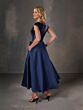 Christina Wu 17261 Cap Sleeve Square Neckline Dress