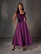 Christina Wu 17261 Cap Sleeve Square Neckline Dress