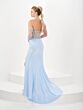 Tiffany Designs 16050 Detached Sleeves Illusion Corset Dress