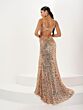 Tiffany Designs 16059 Cutout Back Sequin Dress - Stock Only