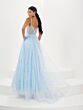 Tiffany Designs 16066 Illusion Back Glitter Dress - Stock Only