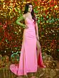 Tiffany Designs 16069 Lace-Up Back Ruched Dress - Stock Only
