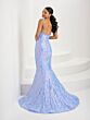 Tiffany Designs 16071 Detached Sleeves Glitter Dress