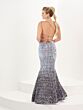 Tiffany Designs 16089 Ombre Sequin One Shoulder Dress