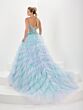 Tiffany Designs 16115 Ruffle Skirt Illusion Corset Dress - Stock Only