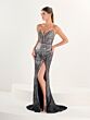 Tiffany Designs 16257 Plunging Neckline Strapless Dress