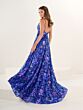 Tiffany Designs 16264 High Slit Sequin Dress