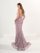 Tiffany Designs 16270 Spaghetti Strap Plunging Neckline Dress
