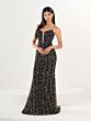 Tiffany Designs 16270 Spaghetti Strap Plunging Neckline Dress