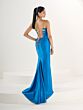 Tiffany Designs 16271 One Shoulder Lace-Up Dress