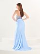 Tiffany Designs 16272 Slit Skirt Plunging Neckline Dress
