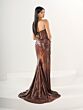 Tiffany Designs 16274 Slit Skirt Sweetheart Neckline Dress