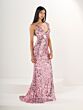 Tiffany Designs 16283 Cutout Back V-Neckline Dress