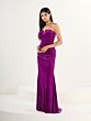 Tiffany Designs 16285 Notched Neckline Ruched Dress