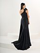 Tiffany Designs 16291 Side Tail One Shoulder Dress
