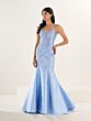 Tiffany Designs 16297 Notched Neckline Strapless Dress