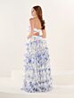 Tiffany Designs 16299 Tiered Skirt Floral Dress
