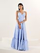 Tiffany Designs 16304 Ruffle Hem Floral Dress