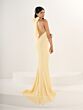 Tiffany Designs 16310 Plunging Halter Neckline Sequin Dress