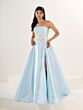 Tiffany Designs 16311 High Slit Straight Neckline Dress