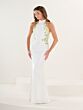 Tiffany Designs 16312 Halter Neckline Backless Dress