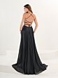 Tiffany Designs 16318 Beaded Bodice Lace-Up Dress