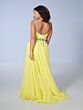 Tiffany Designs 16146 Scoop Back A-Line Plus Size Dress
