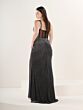 Tiffany Designs 16258 Plunging Neckline Embellished Plus Size Dress