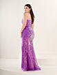 Tiffany Designs 16266 High Slit Sweetheart Neckline Plus Size Dress
