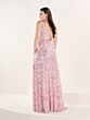 Tiffany Designs 16269 Plunging Neckline Sequin Plus Size Dress