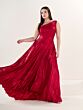 Tiffany Designs 16279 High Slit One Shoulder Plus Size Dress
