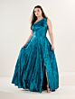 Tiffany Designs 16279 High Slit One Shoulder Plus Size Dress