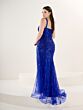 Tiffany Designs 16290 High Slit Scoop Neckline Plus Size Dress