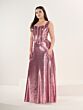Tiffany Designs 16313 Square Neckline Sequin Plus Size Dress