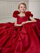 Tiffany Princess 13730 Ruffle Sleeve Scoop Neck Mini Pageant Dress