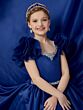 Tiffany Princess 13730 Ruffle Sleeve Scoop Neck Mini Pageant Dress