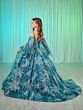 Tiffany Princess 13757 Removable Sleeve Slim Strap Mini Pageant Dress