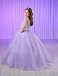 Tiffany Princess 13764 Straight Neck Lace-Up Back Mini Pageant Gown