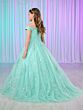 Tiffany Princess 13768 Off-The-Shoulder Neck Mini Pageant Gown