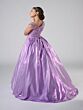 Tiffany Princess 13820 Mismatched Sleeves Floral Top Dress