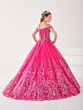 Tiffany Princess 13738 Off The Shoulder Sparkly Mini Pageant Dress