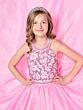 Tiffany Princess 13786 Halter Neck Beaded Junior Pageant Dress