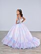 Tiffany Princess 13790 Sleeveless Beaded Top Junior Pageant Dress