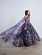 Tiffany Princess 13794 Sheer Cape Cold-Shoulder Mini Pageant Dress