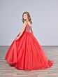 Tiffany Princess 13800 Beaded Bodice V-Back Mini Pageant Gown