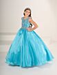 Tiffany Princess 13830 Beaded Bodice Lace-Up Mini Pageant Dress
