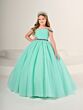 Tiffany Princess 13832 Ruched Bodice Lace-Up Mini Pageant Dress